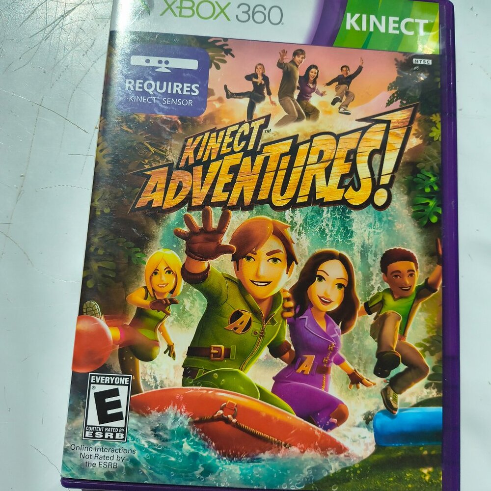 Kinect Adventures X BOX 360 video game